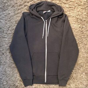 NWOT American Apparel Unisex Hoodie Slate S